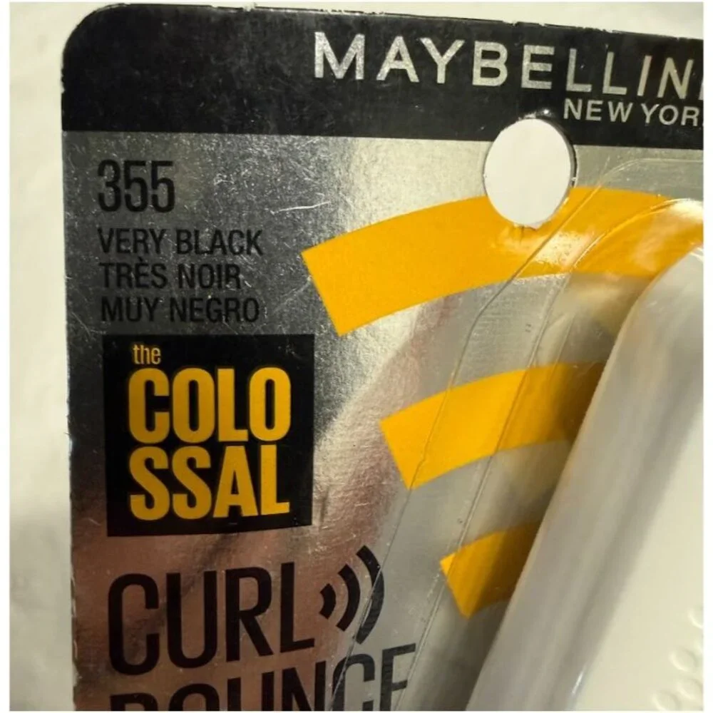 Maybelline Colossal Curl Bounce Washable Mascara 355 Very Black 10 ML